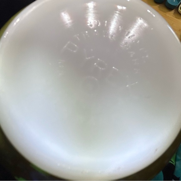 PYREX 401 (1.5 pint) green white Spring Blossom Crazy Daisy #2 (2 available) - Picture 9 of 10